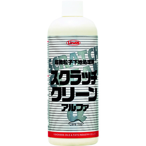 トラスコ中山 Linda コーティング剤 スクラッチクリーンα 容量480ml（ご注文単位1本）【直送品】