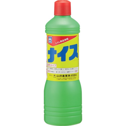 トラスコ中山 コンドル ヤマザキ トイレ用洗剤 ナイス 500ml（ご注文単位1本）【直送品】