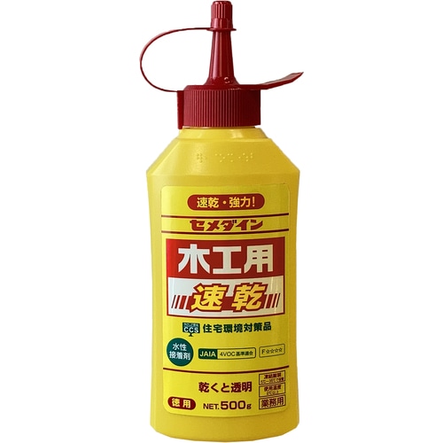 トラスコ中山 セメダイン 木工用速乾 500g CA-235（ご注文単位1個）【直送品】