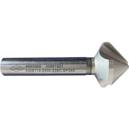 トラスコ中山 マパール マパール MEGA－Countersink（COS110） 不等分割 3枚刃 60° 369-2372  (ご注文単位1本) 【直送品】