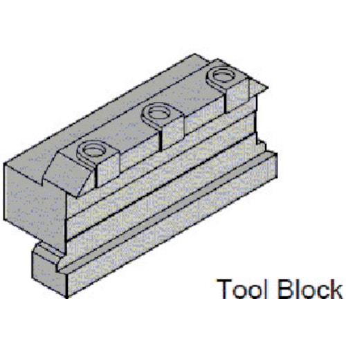 トラスコ中山 タンガロイ CTHブレード用ツールブロック CTBN 351-1227  (ご注文単位1個) 【直送品】