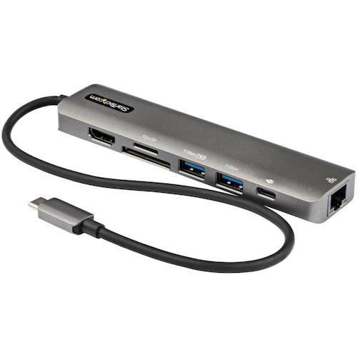 トラスコ中山 スターテック ドッキングステーション／USB－C／4K HDMI／100W／USBハブ／イーサネット／カードリーダー／マルチハブ 538-9753  (ご注文単位1箱) 【直送品】