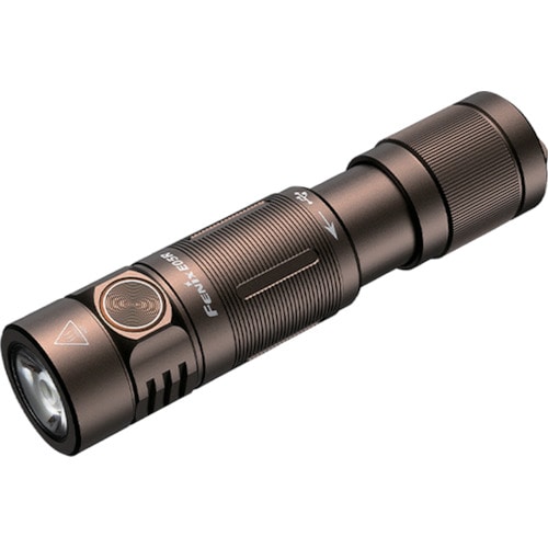 トラスコ中山 FENIX 充電式LEDライト E05RBROWN（ご注文単位1個）【直送品】