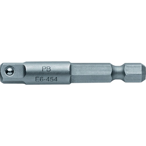 トラスコ中山 PBスイスツールズ 454 (1/4SQ)ソケットアダプター（ご注文単位1個）【直送品】