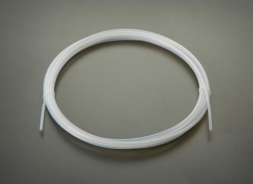 エスコ EA125FC-10B 8.0/10mmx10mフッ素樹脂チューブ(PTFE) 1個（ご注文単位1個）【直送品】