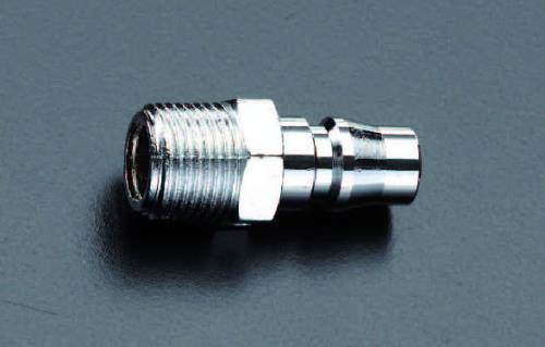 エスコ EA140DB-22 NPT1/4”雄ねじプラグ 1個（ご注文単位1個）【直送品】