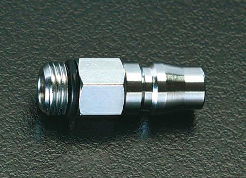 エスコ EA140DB-42 G1/4”雄ねじプラグ(Oリング付) 1個（ご注文単位1個）【直送品】