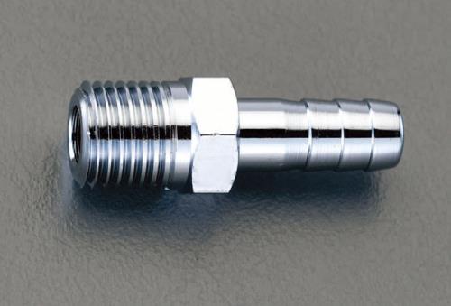 エスコ EA140DD-2 NPT1/4”x9.0mm雄ねじステム(アメリカ製機器用) 1個（ご注文単位1個）【直送品】