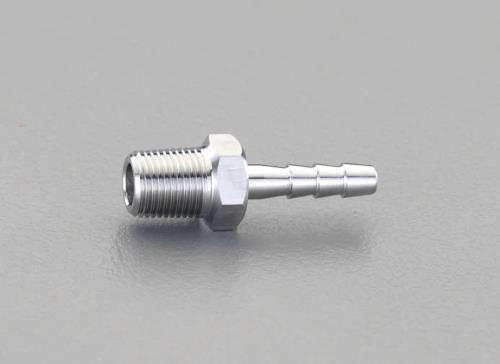 エスコ EA141A-133 R1/2”x12.7mm雄ねじステム(ステンレス製) 1個（ご注文単位1個）【直送品】