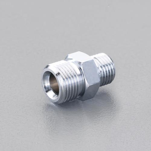 エスコ EA141AV-103A G1/4”xG1/4”ニップル 1個（ご注文単位1個）【直送品】