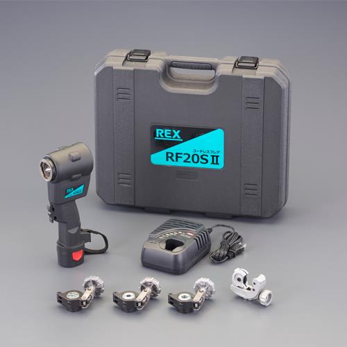 エスコ EA200RX-1A DC10.8V1/4”-1/2”フレアーリングツール(充電式) 1個（ご注文単位1個）【直送品】