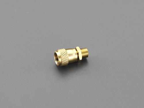 エスコ EA402GC-6 F1/4”xNPT1/8”アクセスバルブ 1個（ご注文単位1個）【直送品】