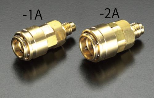 エスコ EA405EC-2A[R134a]M12クイックジョイント(高圧側/カーエアコン用) 1個（ご注文単位1個）【直送品】