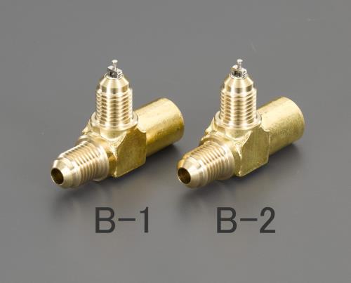 エスコ EA421B-1 F1/4”xF1/4”xF1/4”ゲージアダプター 1個（ご注文単位1個）【直送品】