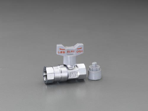 エスコ EA425A-7 Rc1/2”xRc1/2”逆止弁付ボールバルブ 1個（ご注文単位1個）【直送品】