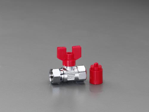 エスコ EA425AB-113 Rc1/2”xG1/2”耐熱ボールバルブ 1個（ご注文単位1個）【直送品】