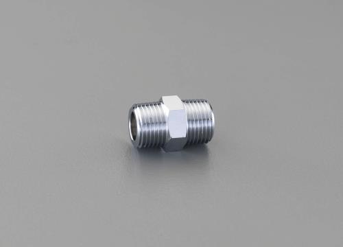 エスコ EA432MG-13 R1/2”xR1/2”給水管ニップル(クロムメッキ) 1個（ご注文単位1個）【直送品】