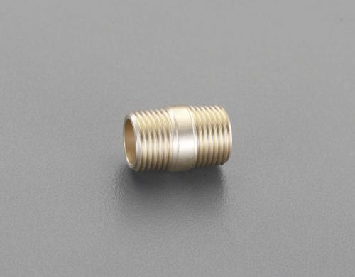 エスコ EA432NG-13 R1/2”xR1/2”砲金丸ニップル 1個（ご注文単位1個）【直送品】