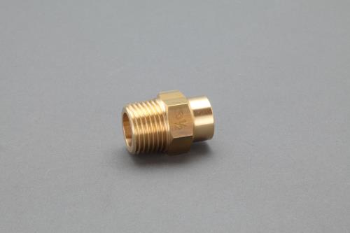 エスコ EA432RC-2 R1/2”x9.52mmアダプター(雄) 1個（ご注文単位1個）【直送品】