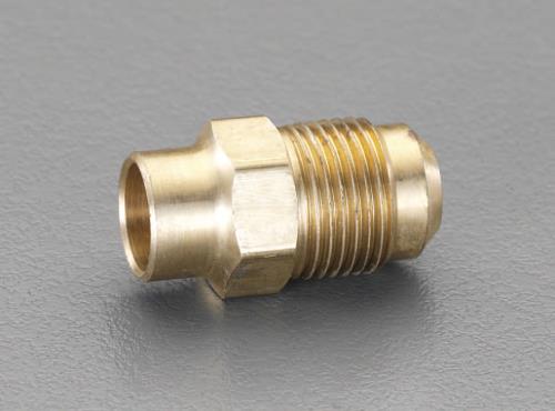 エスコ EA442AC-44 F1/2”x1/2”フレアハーフユニオン(ロウ付型) 1個（ご注文単位1個）【直送品】