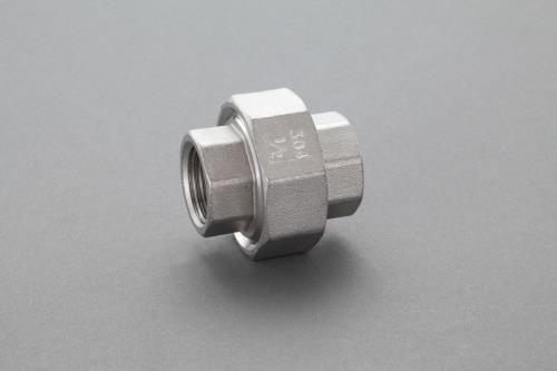 エスコ EA469AG-4A Rc1/2”ユニオン(ステンレス製) 1個（ご注文単位1個）【直送品】