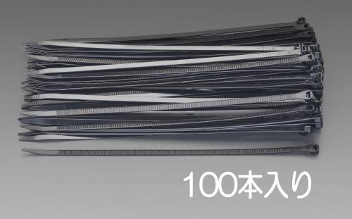 エスコ EA475AT-100 106x3.0mm結束バンド(耐候性/100本) 1個（ご注文単位1個）【直送品】