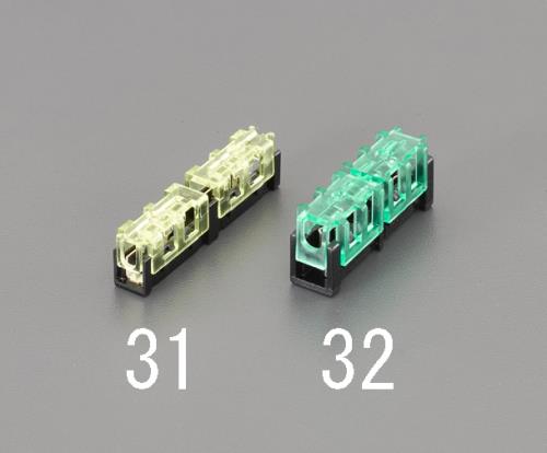 エスコ EA538PF-32 0.5-0.75m㎡圧接形中継コネクター(10個) 1個（ご注文単位1個）【直送品】