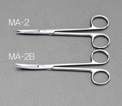 エスコ EA540MA-2B 145mmはさみ・精密(反り刃・ステンレス製) 1個（ご注文単位1個）【直送品】