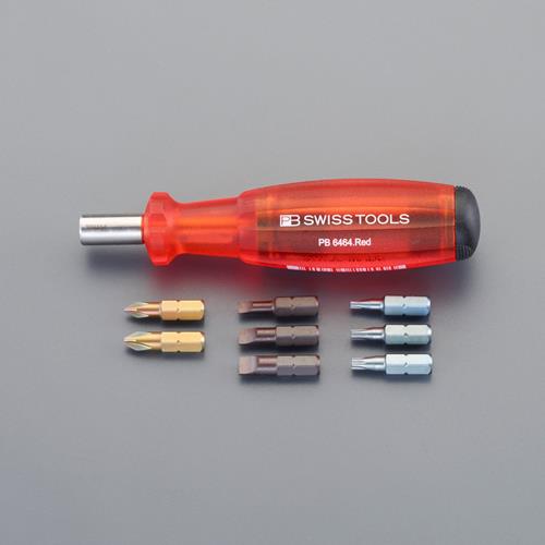 エスコ EA550-15[＋，-，Torx]ドライバーセット(差替式) 1個（ご注文単位1個）【直送品】