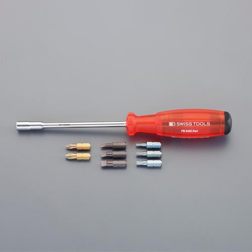 エスコ EA550-16[＋，-，Torx]ドライバーセット(差替式) 1個（ご注文単位1個）【直送品】