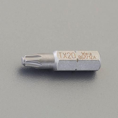 エスコ EA611AM-115 T15x25mm［TORXcentralpin]ビット 1個（ご注文単位1個）【直送品】