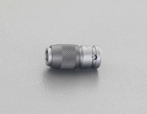 エスコ EA611AX-2 1/4”Hex-1/4”DRクイックアダプター 1個（ご注文単位1個）【直送品】