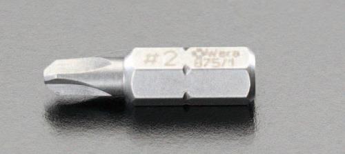 エスコ EA611GK-0 #0x25mm［TORI-WING]ドライバービット 1個（ご注文単位1個）【直送品】