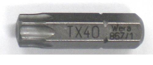 エスコ EA611GL-40 T40x25mm［Torx]ドライバービット 1個（ご注文単位1個）【直送品】