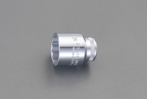 エスコ EA617ZA-21 1/2”DRx21mmソケット 1個（ご注文単位1個）【直送品】