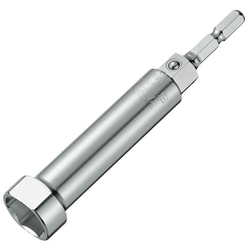 エスコ EA625AE-12 1/4”Hex×17mm/120mmレースウェイ用ソケット(ロング) 1個（ご注文単位1個）【直送品】