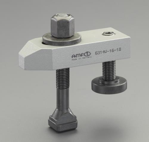 エスコ EA637BD-10 M10/80mmサポートスクリュー付テーパークランプ 1個（ご注文単位1個）【直送品】