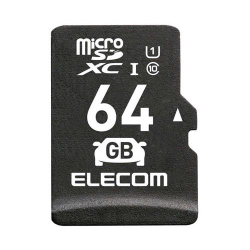 エスコ EA759GN-267 64GBmicroSDHCカード(車載用) 1個（ご注文単位1個）【直送品】