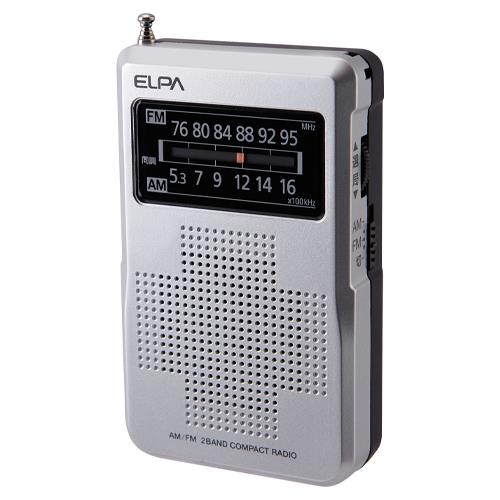 エスコ EA763BB-1[2バンド]FM/AMラジオ(コンパクト) 1個（ご注文単位1個）【直送品】