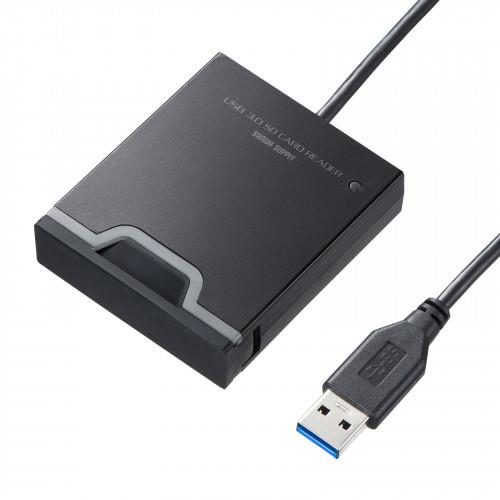 エスコ EA764A-181A USB3.0カードリーダー(SDカード用/ゴム製カバー付) 1個（ご注文単位1個）【直送品】