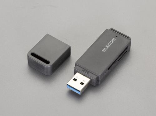 エスコ EA764A-40B 高速メモリリーダライタ(USB3.0) 1個（ご注文単位1個）【直送品】