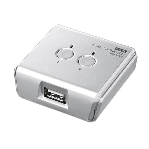 エスコ EA764AD-201 USB2.0USB切替器(2回路) 1個（ご注文単位1個）【直送品】