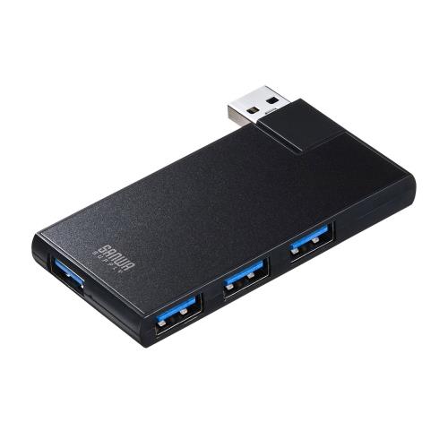 エスコ EA764AD-83[4ポート]USB3.0ハブ(回転式コネクタ) 1個（ご注文単位1個）【直送品】