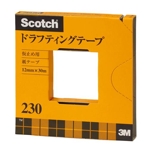 エスコ EA765MA-131 12mmx30mドラフティングテープ(ベージュ) 1個（ご注文単位1個）【直送品】