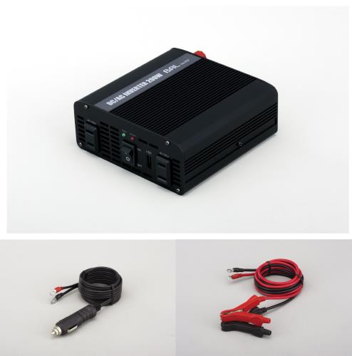 エスコ EA812JA-33 DC12V→AC100V/400Wインバーター 1個（ご注文単位1個）【直送品】