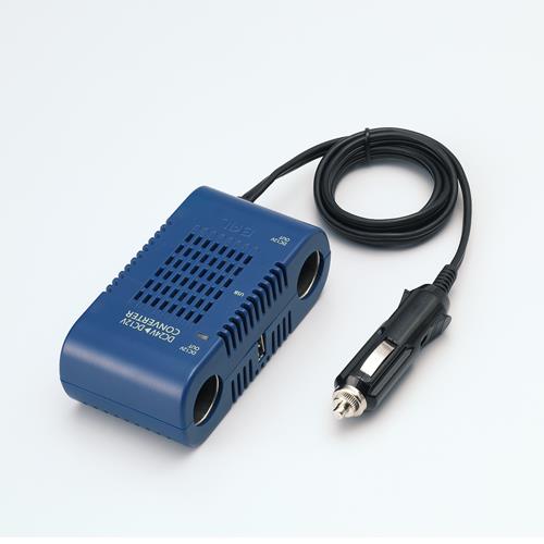 エスコ EA812JK-2 DC24V→DC12V/15A(USB2.4A)コンバーター 1個（ご注文単位1個）【直送品】