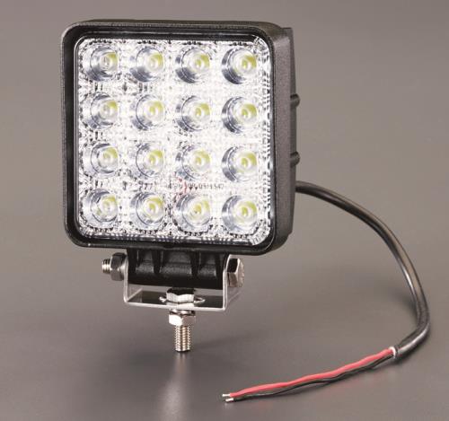 エスコ EA814BA-22 DC10-30V/48W作業灯/LED 1個（ご注文単位1個）【直送品】