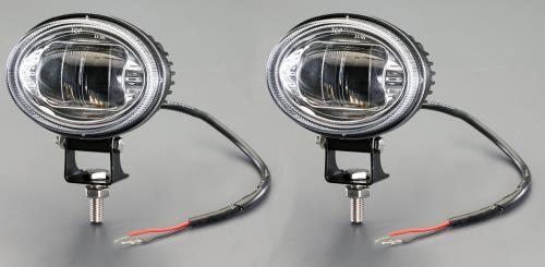 エスコ EA814BA-31 DC10-60V/15W安全警告灯/LED(2個入) 1個（ご注文単位1個）【直送品】