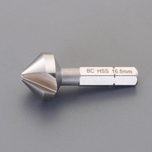 エスコ EA827FC-6B 6.3x31mm/1/4”Hexカウンターシンク(HSS) 1個（ご注文単位1個）【直送品】