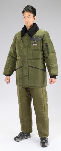 エスコ EA915GM-34[2XL]防寒服上下セット(Sage) 1個（ご注文単位1個）【直送品】